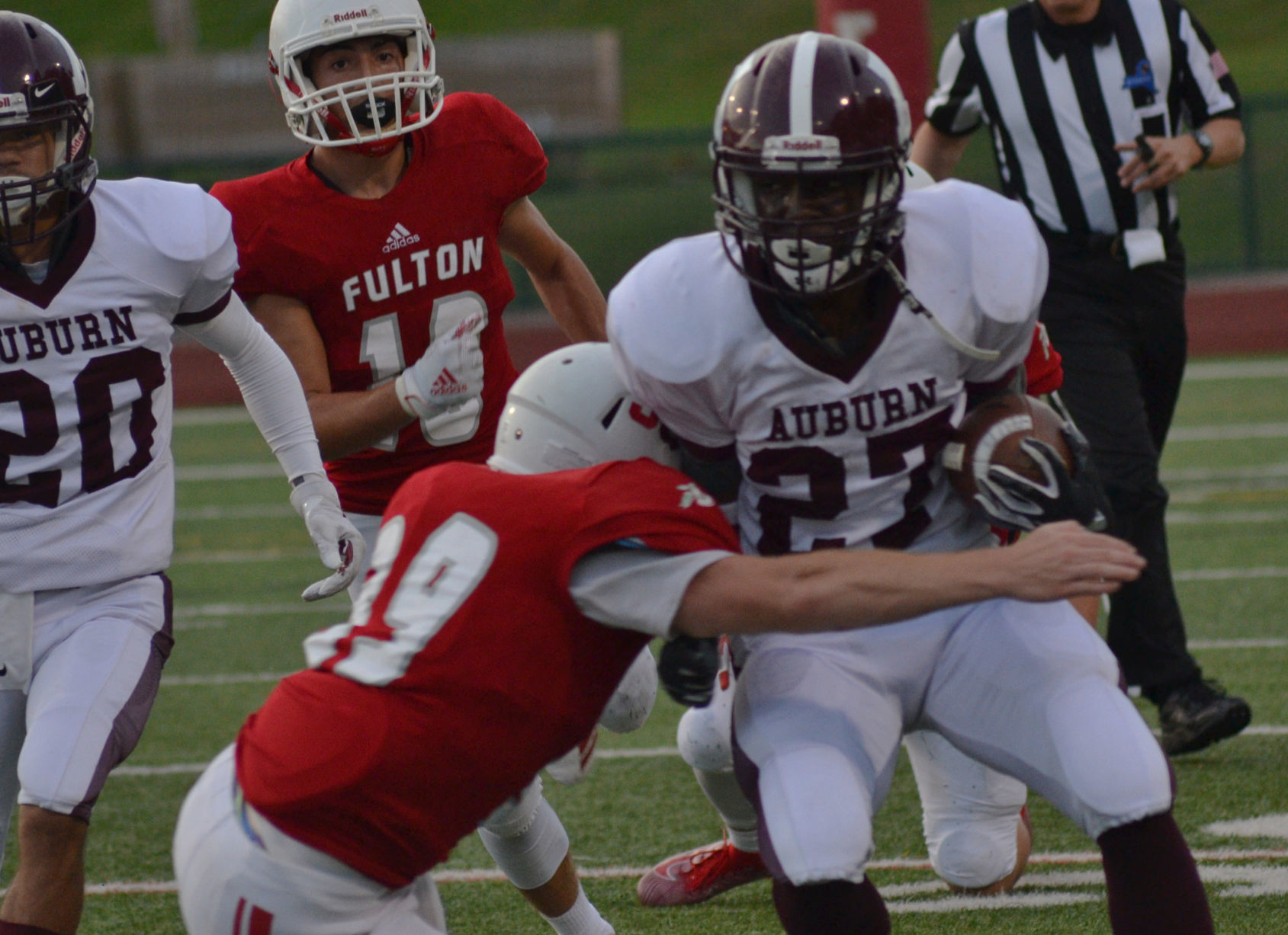Football - Auburn vs. Fulton - 1
